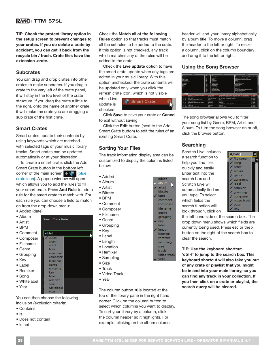 Rane Scratch Live Manual Rane Scratch Live Manual