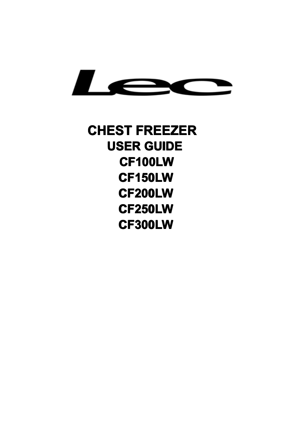 lec cf100lw