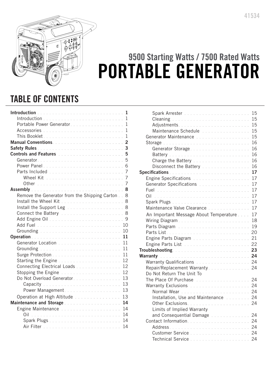 Champion Power Equipment User Manual | Page /