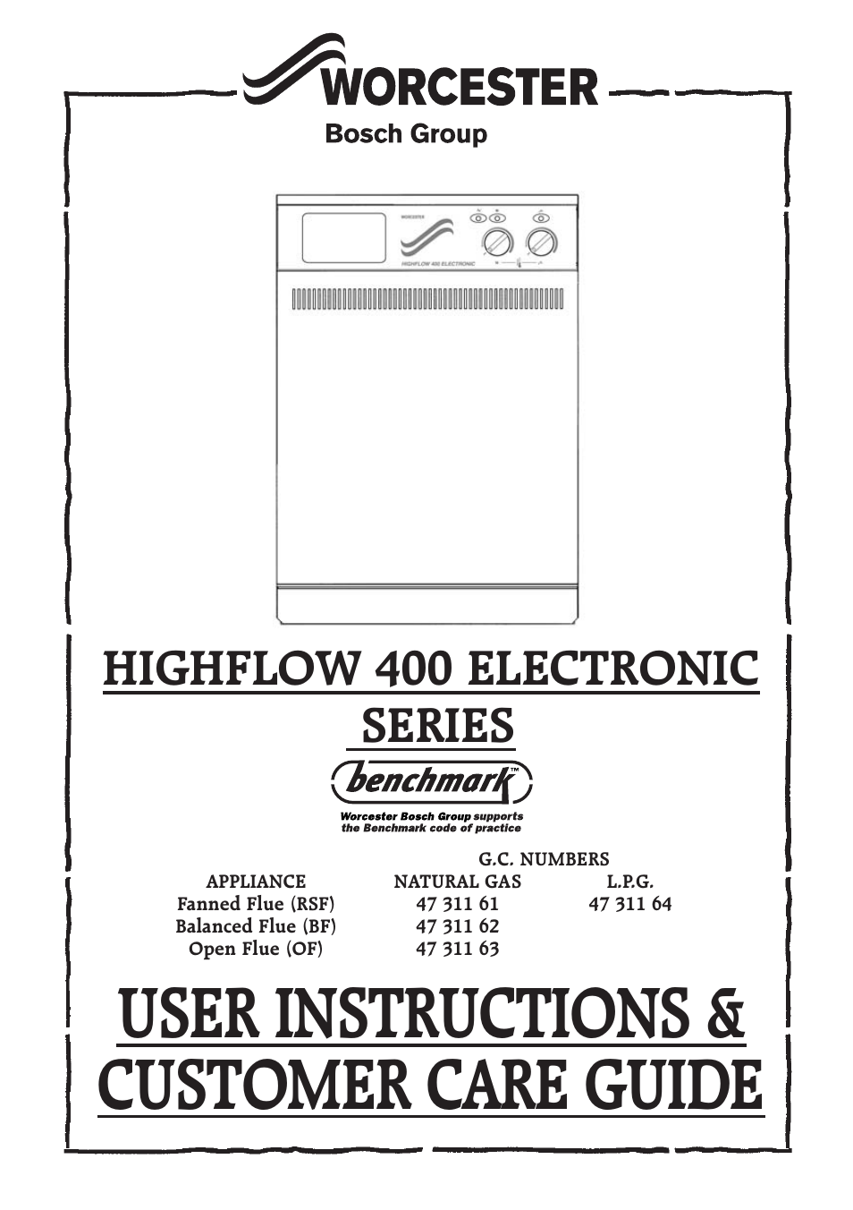 Worcester bosch w275 manual