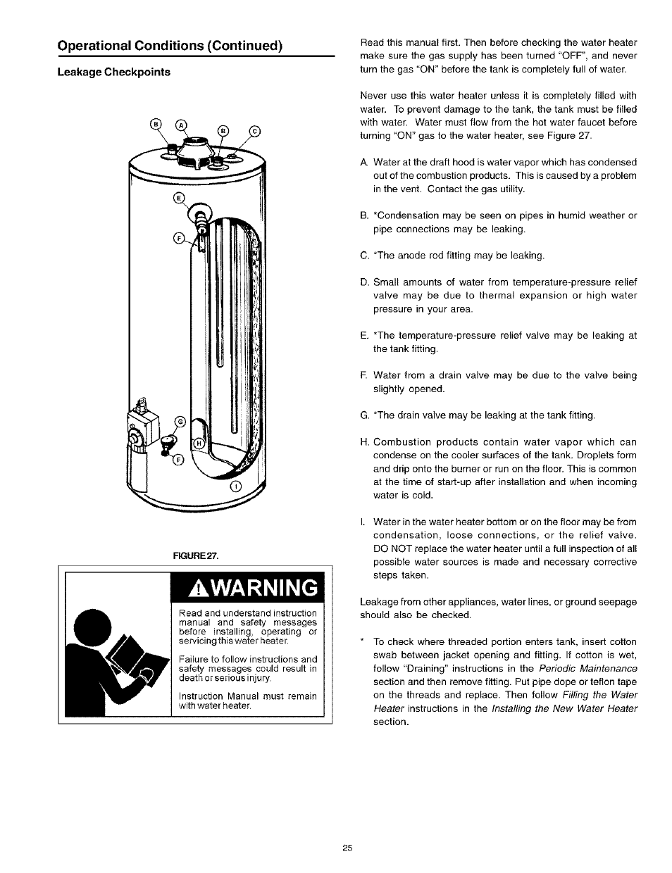 kenmore power miser 12 gas water heater