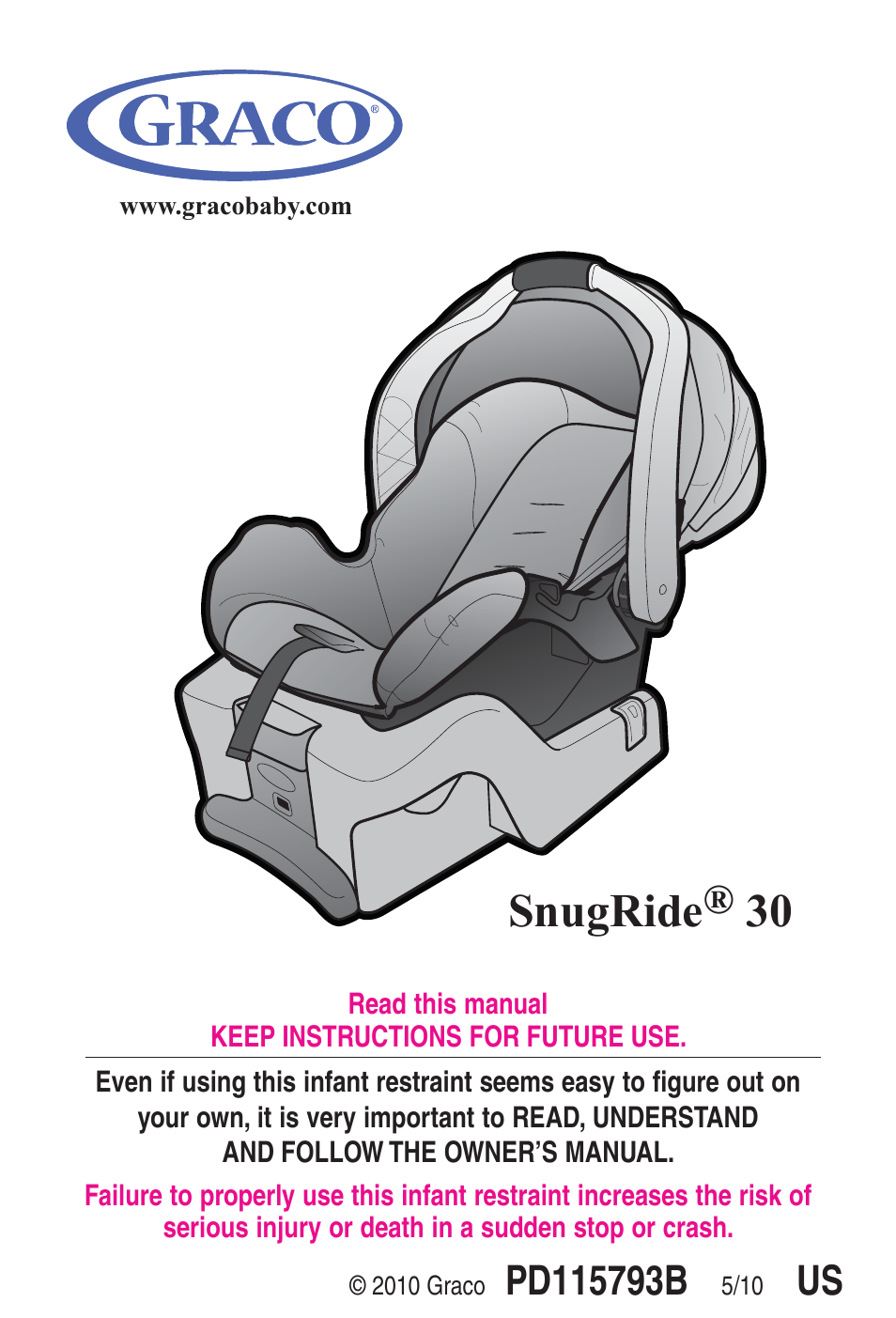 how to adjust straps on graco snugride 30
