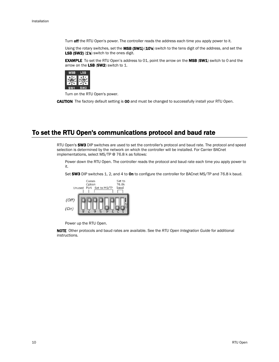 carrier rtu open integration guide carrier rtu open integration guide