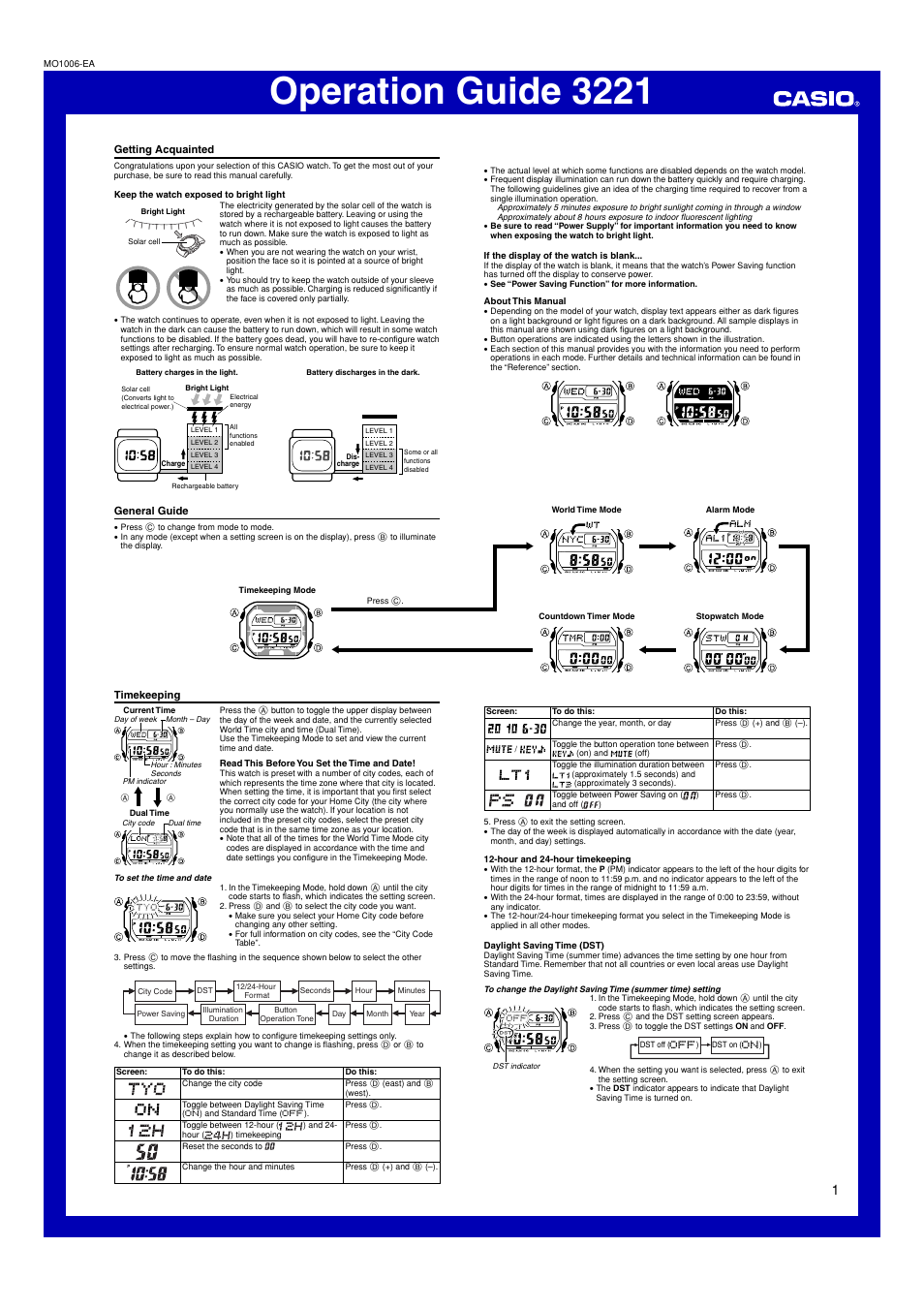 casio 3221 manual