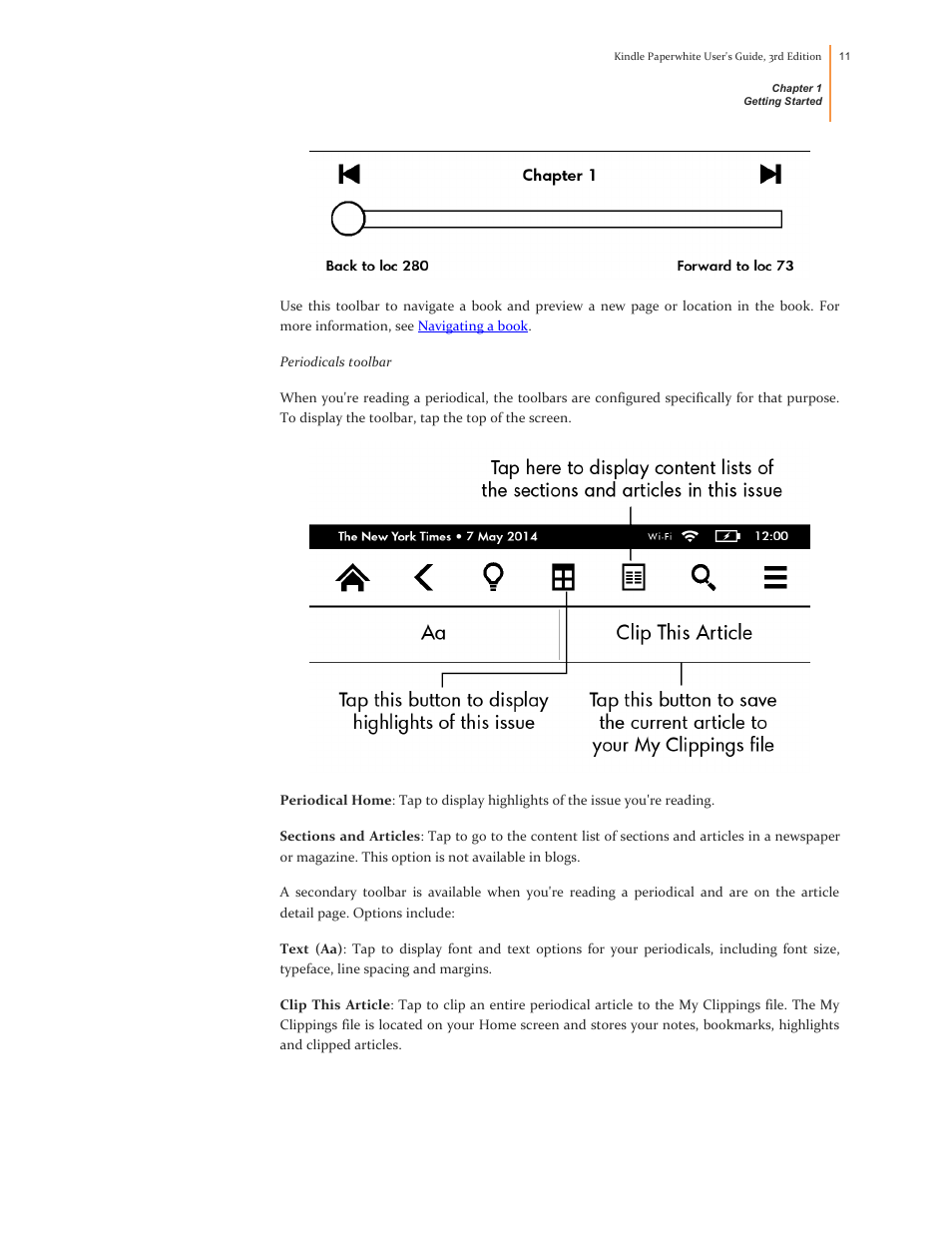 Kindle Paperwhite (2nd Generation) User Manual | Page 11 / 47