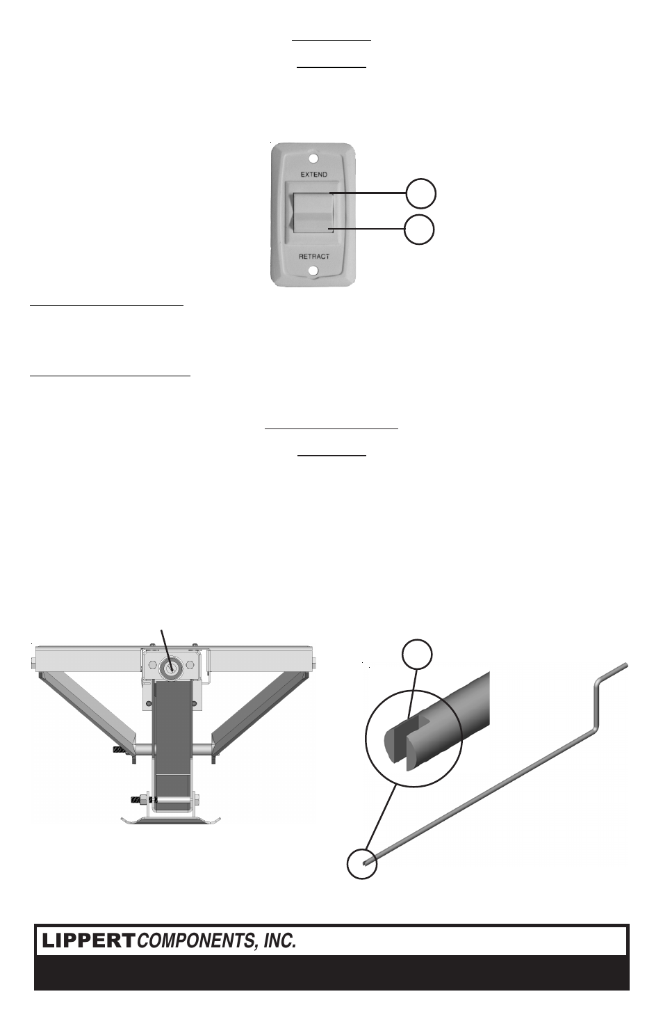Lippert components, inc. service& warranty, Fig. 1, Fig. 2 | Lippert
