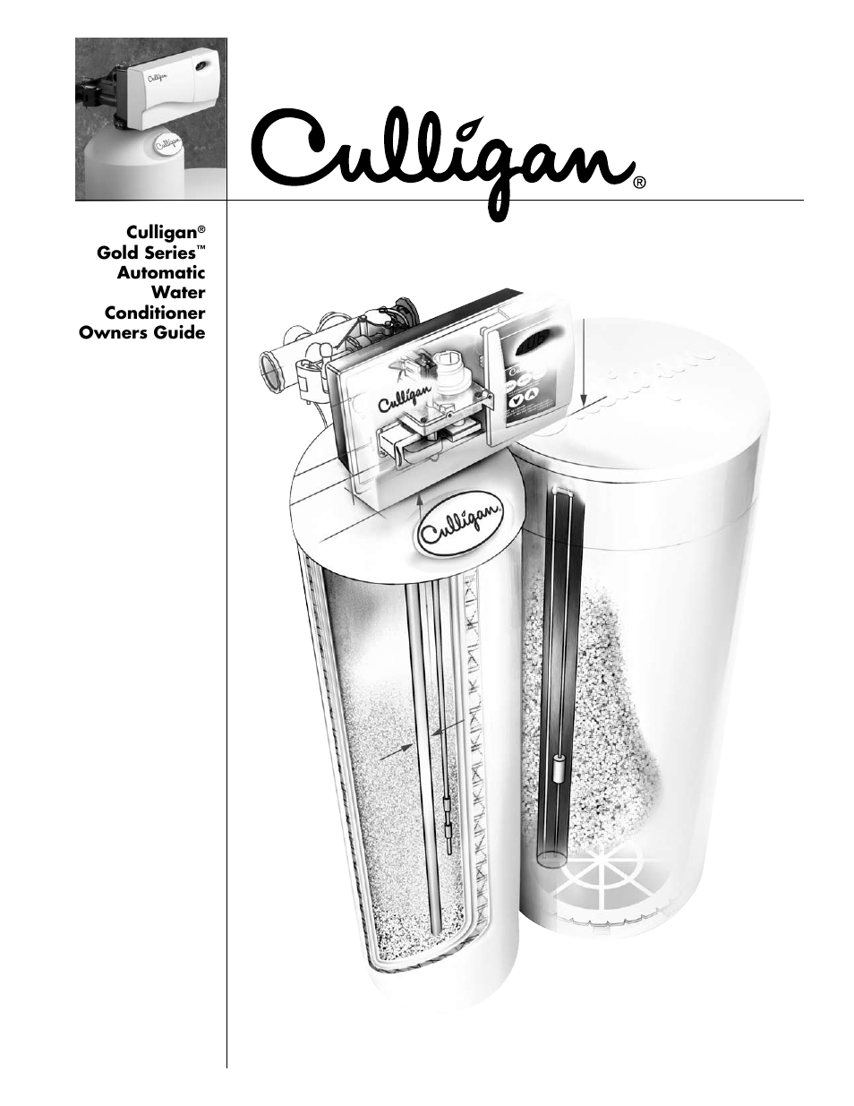 how to manually regenerate culligan water softener