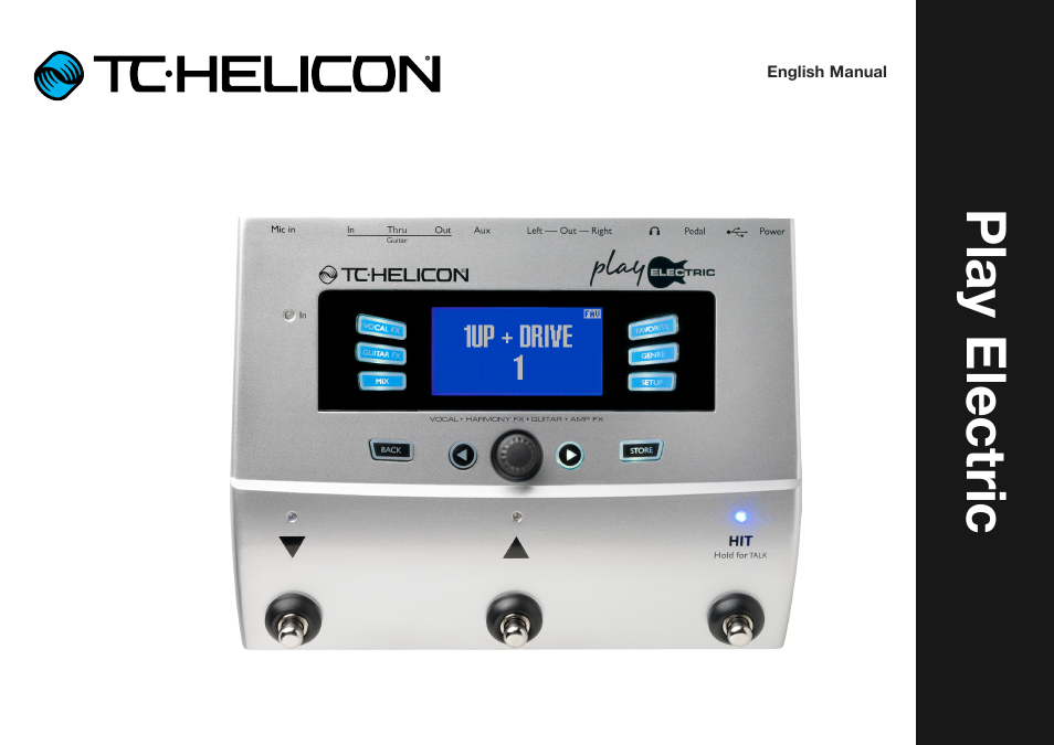TC-Helicon Play Electric - Reference Manual User Manual | 77 pages