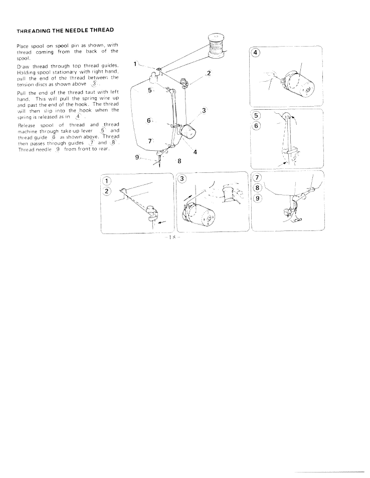 SINGER W1422 User Manual | Page 22 / 42