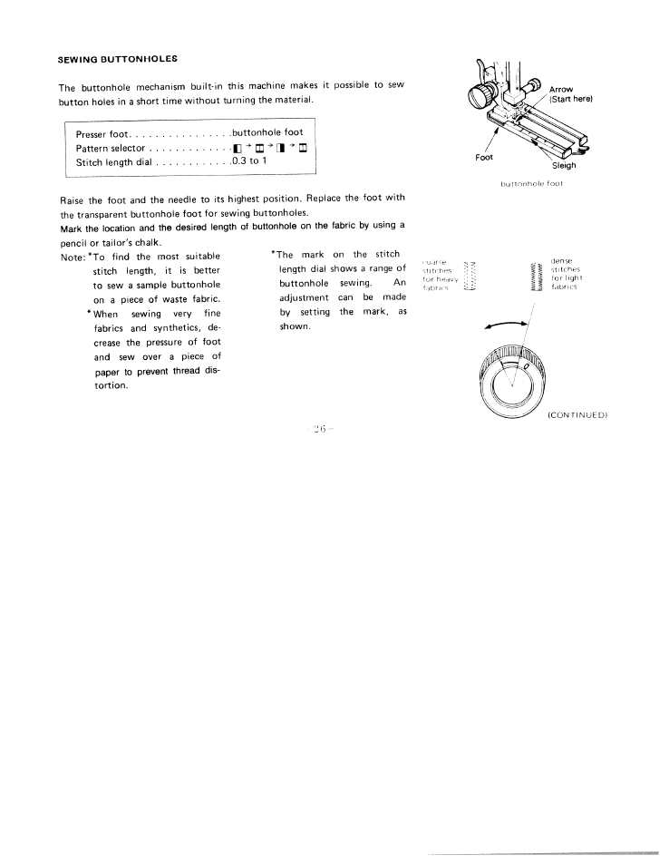 SINGER W1422 User Manual | Page 30 / 42