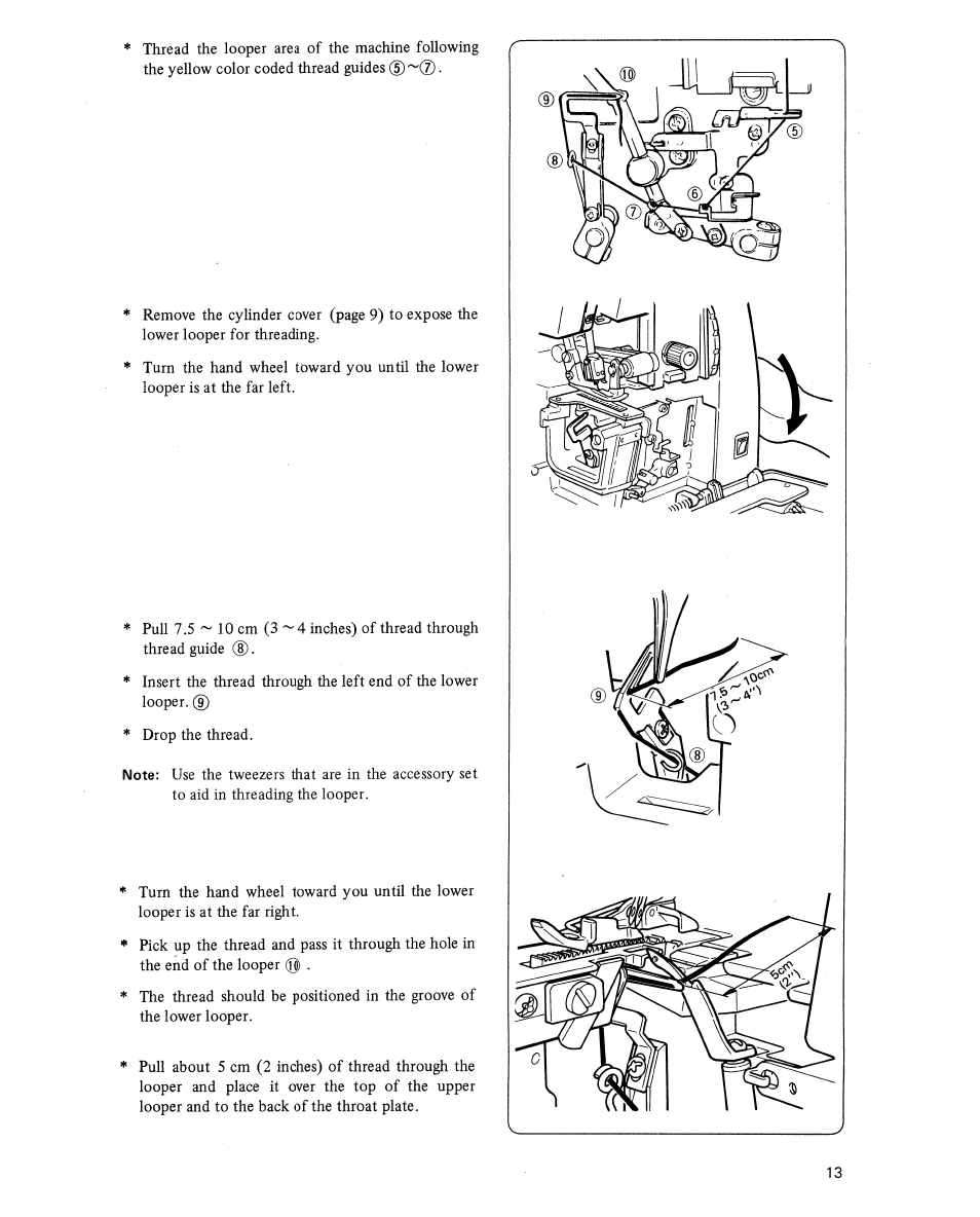 SINGER 14U244 User Manual | Page 15 / 48 | Original mode | Also for