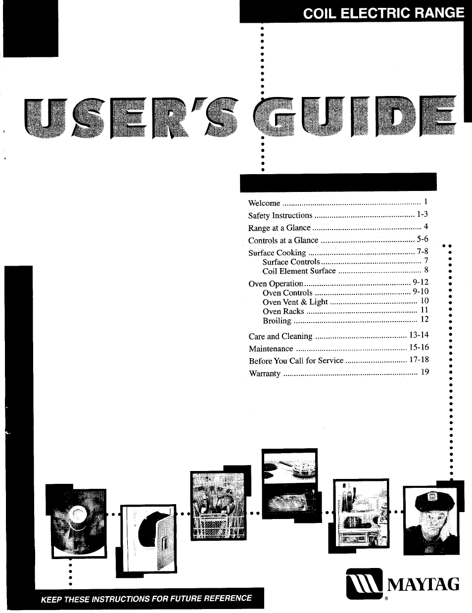 Maytag MER4530 User Manual | 20 pages