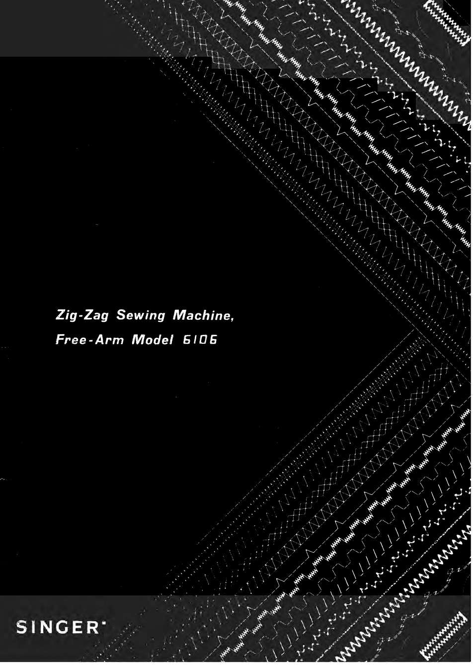 SINGER 6106 User Manual | 44 pages | Original mode