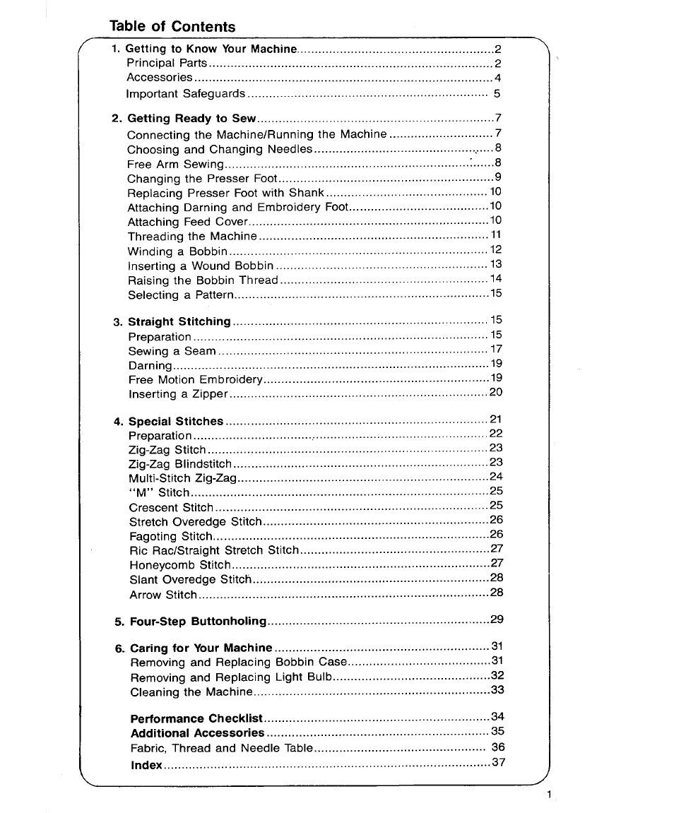 SINGER 9113 User Manual | Page 3 / 40