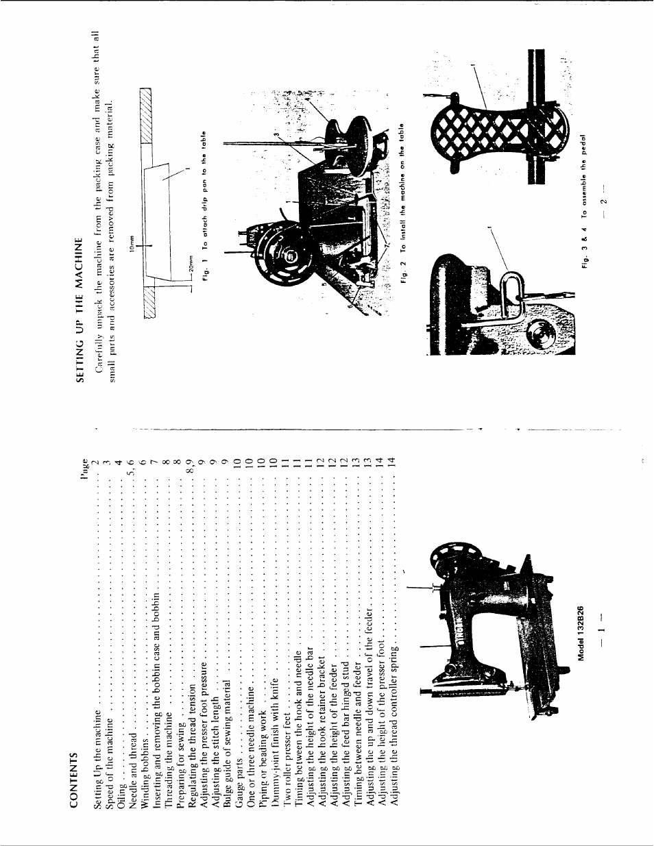 SINGER 132B26 User Manual | Page 3 / 9