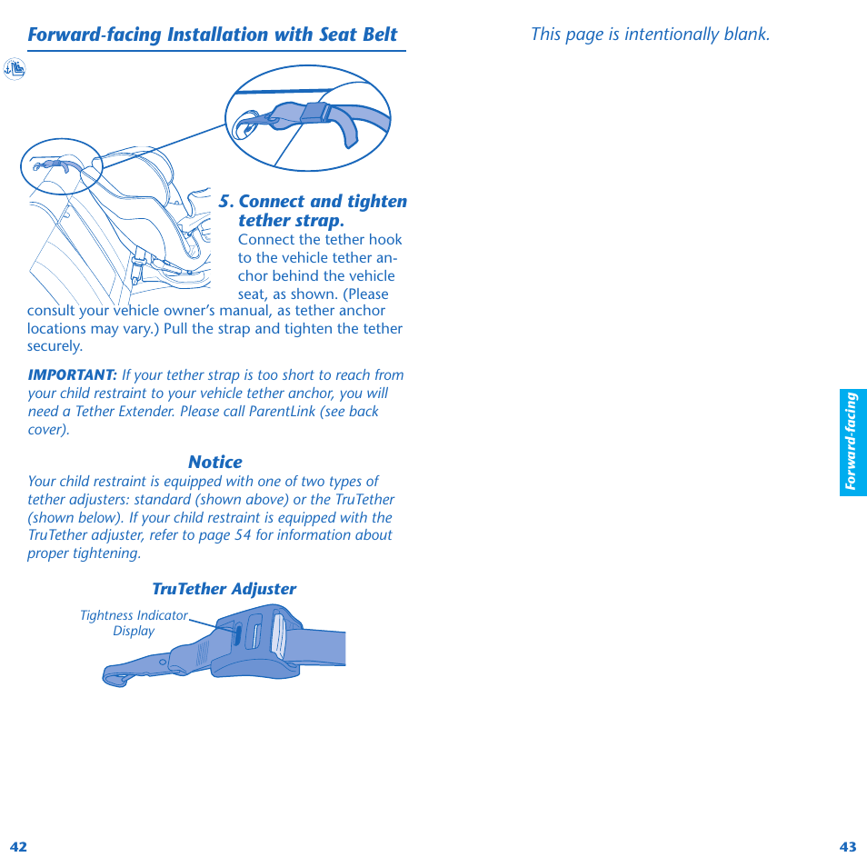 evenflo tether extender