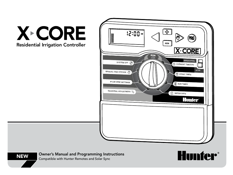 Hunter XCORE User Manual 32 pages Original mode