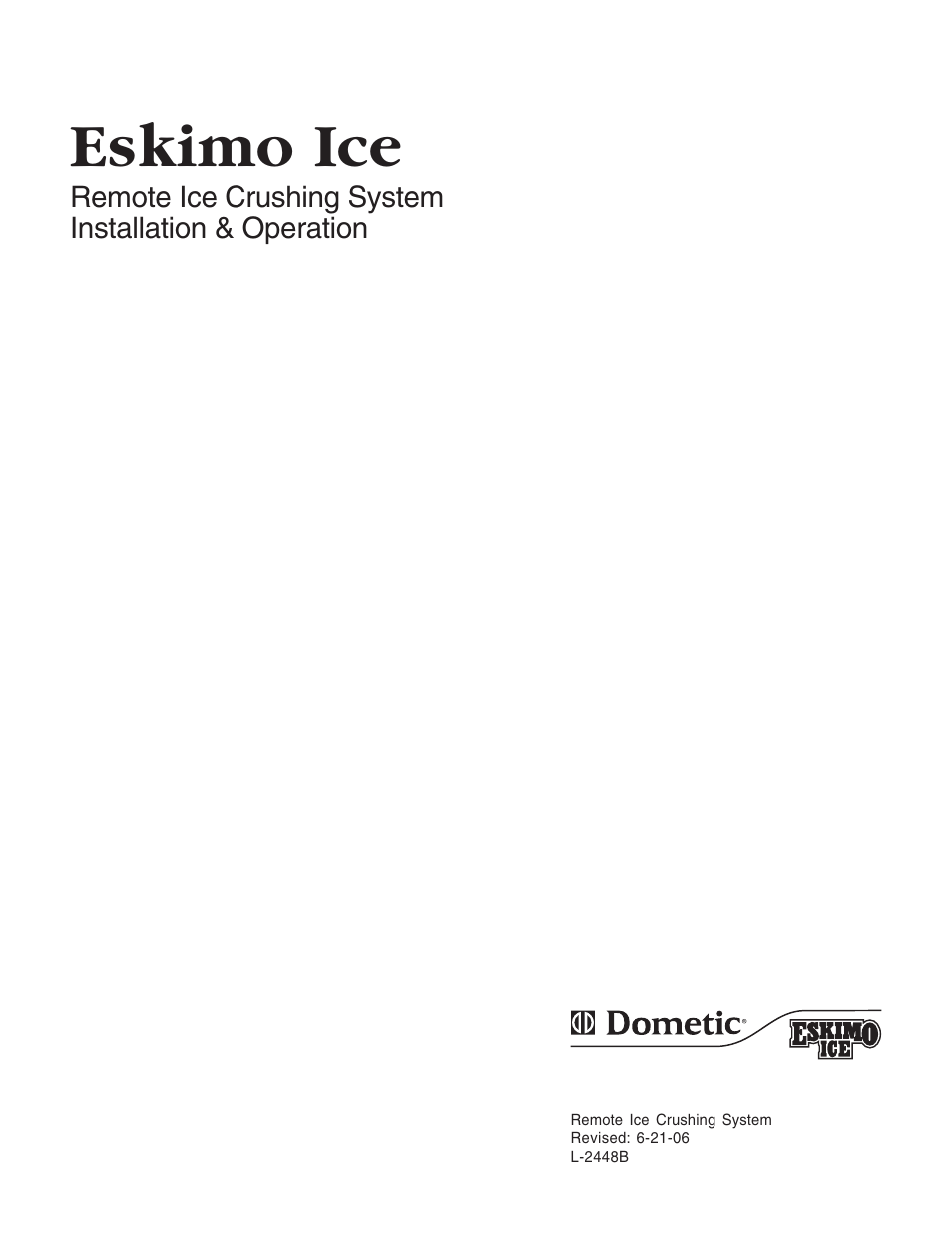 dometic eskimo ice maker