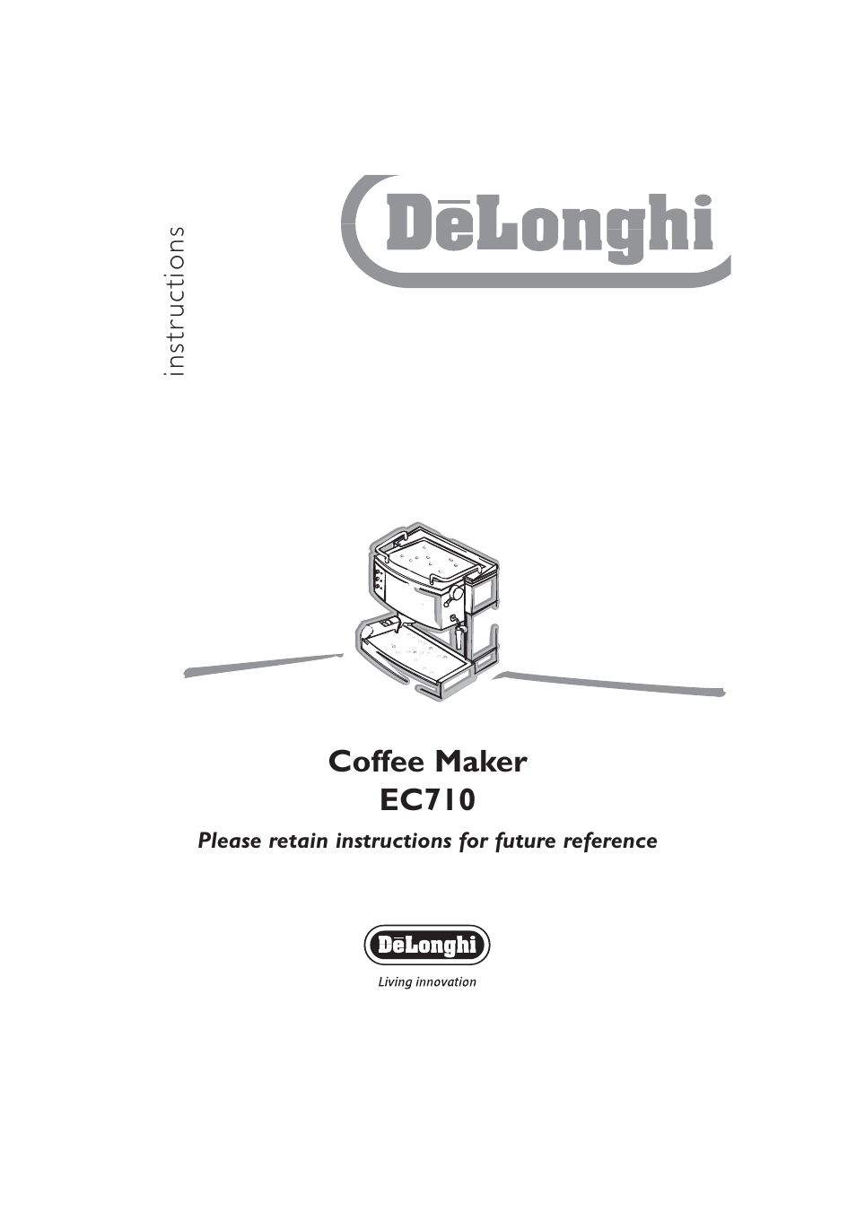 DeLonghi EC710 User Manual | 15 pages | Original mode
