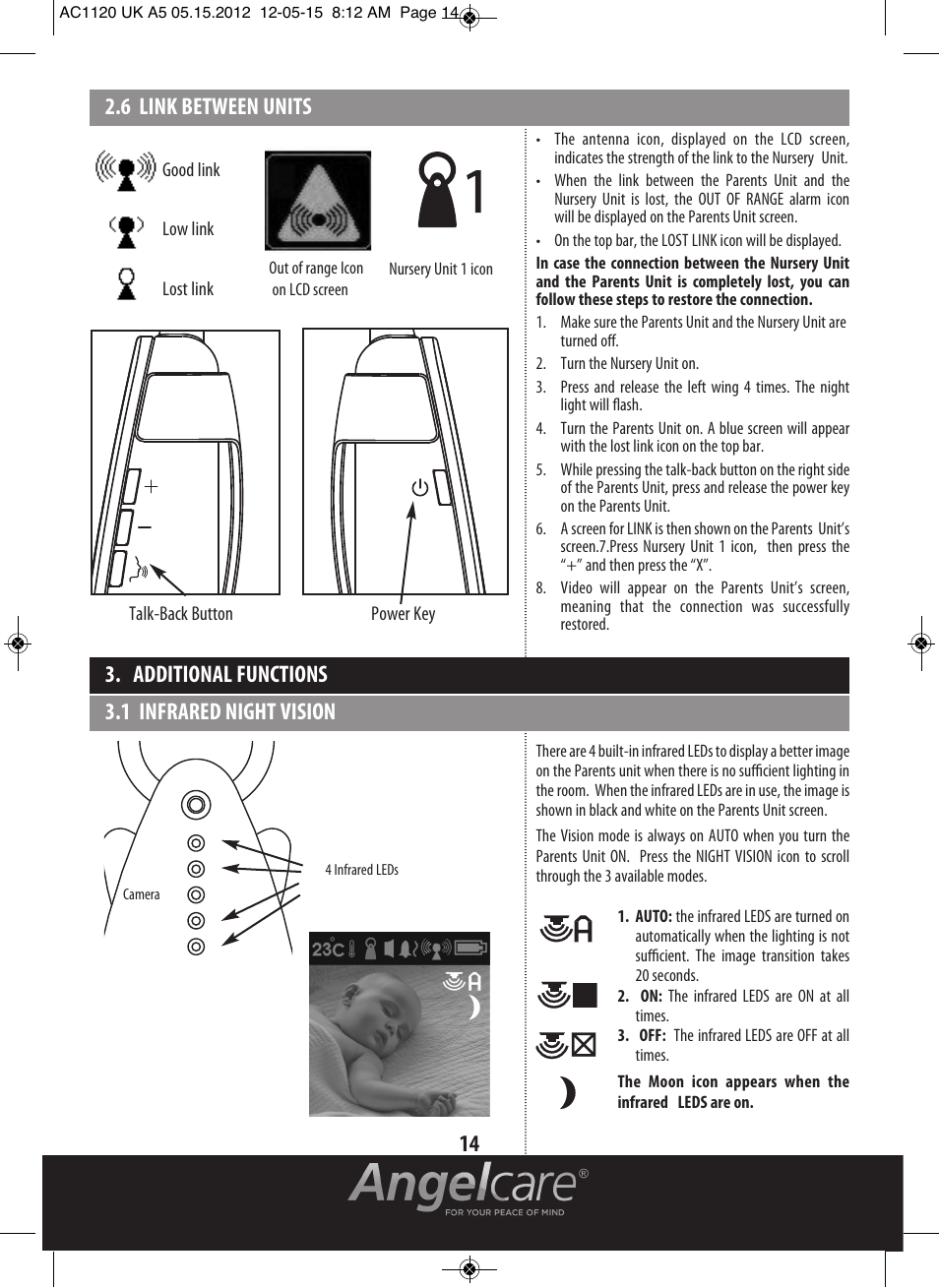 angelcare 1120