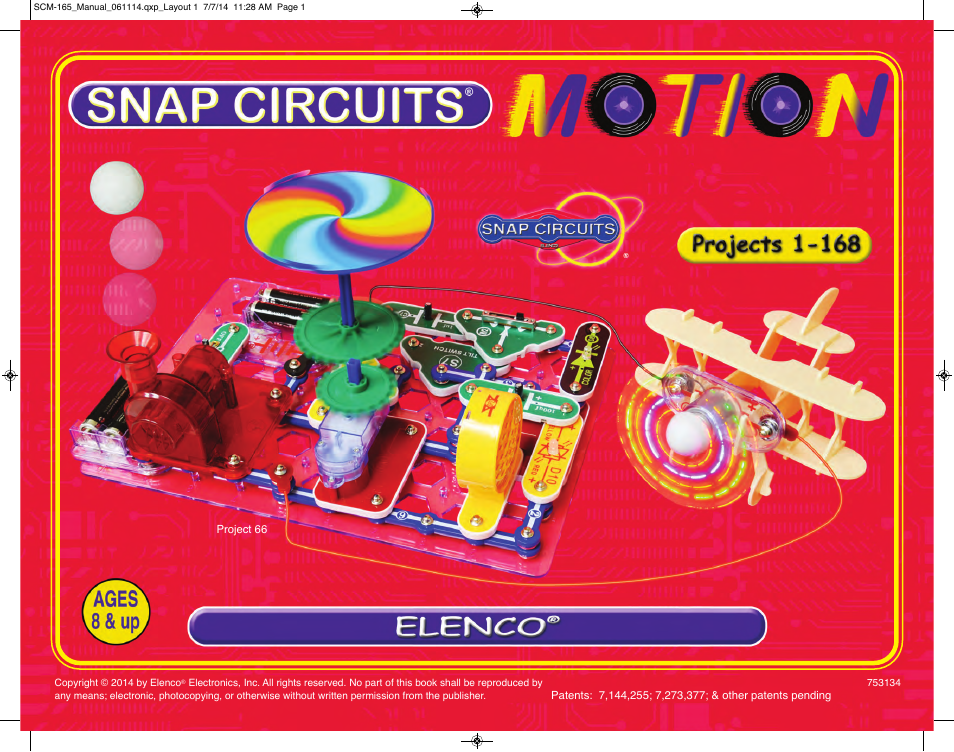 snap circuits motion