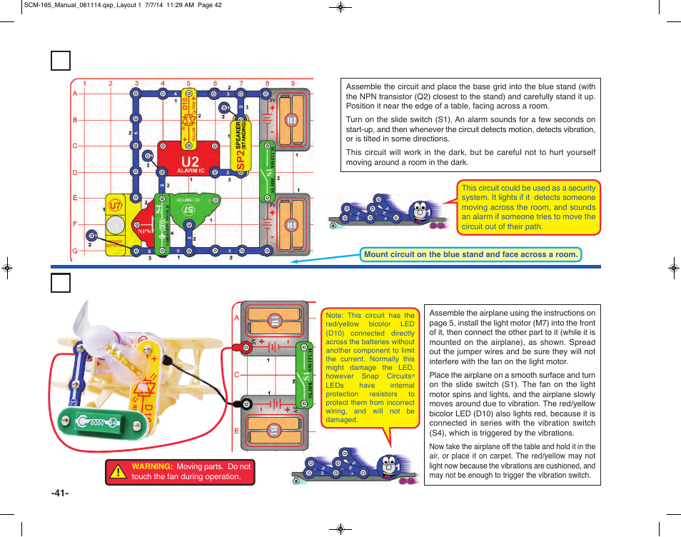 snap circuits motion