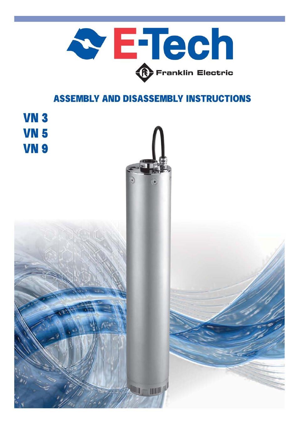 VN series 5" close-coupled User Manual | 20 pages