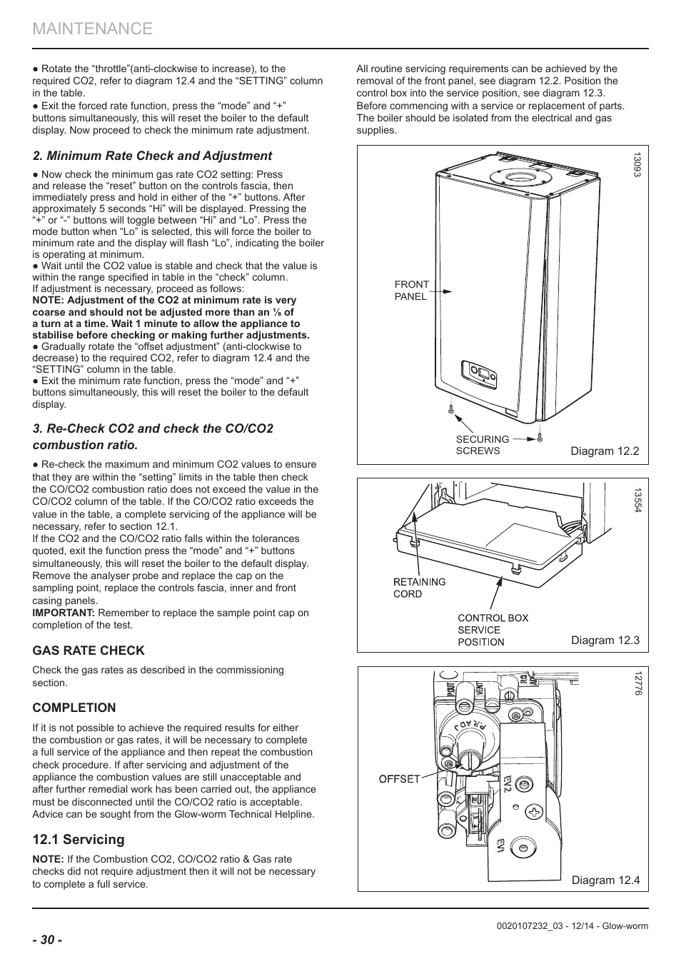 Glow-Worm Glow-Worm Flexicom CX Instructions manual 