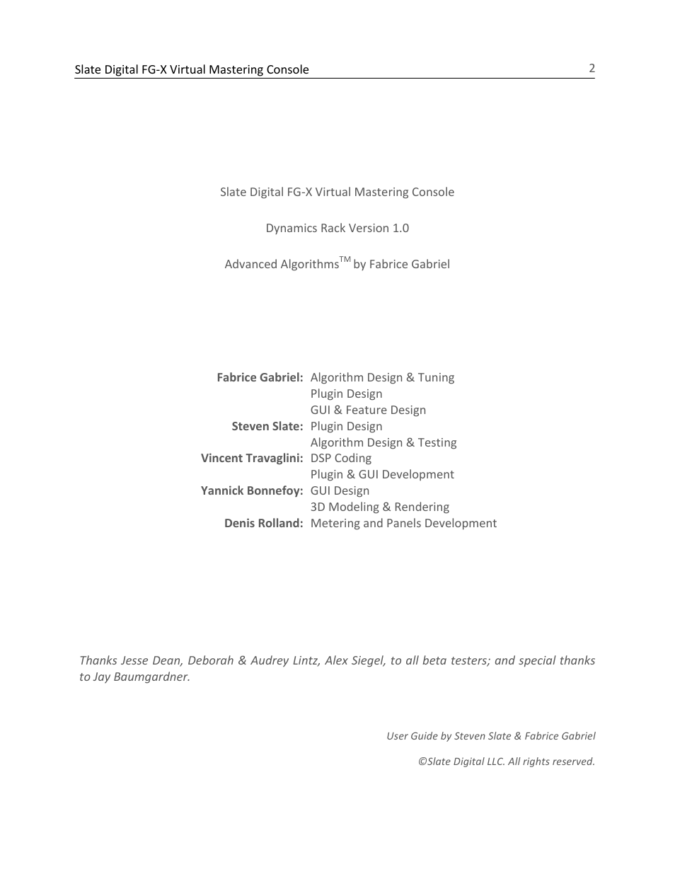 steven slate mastering