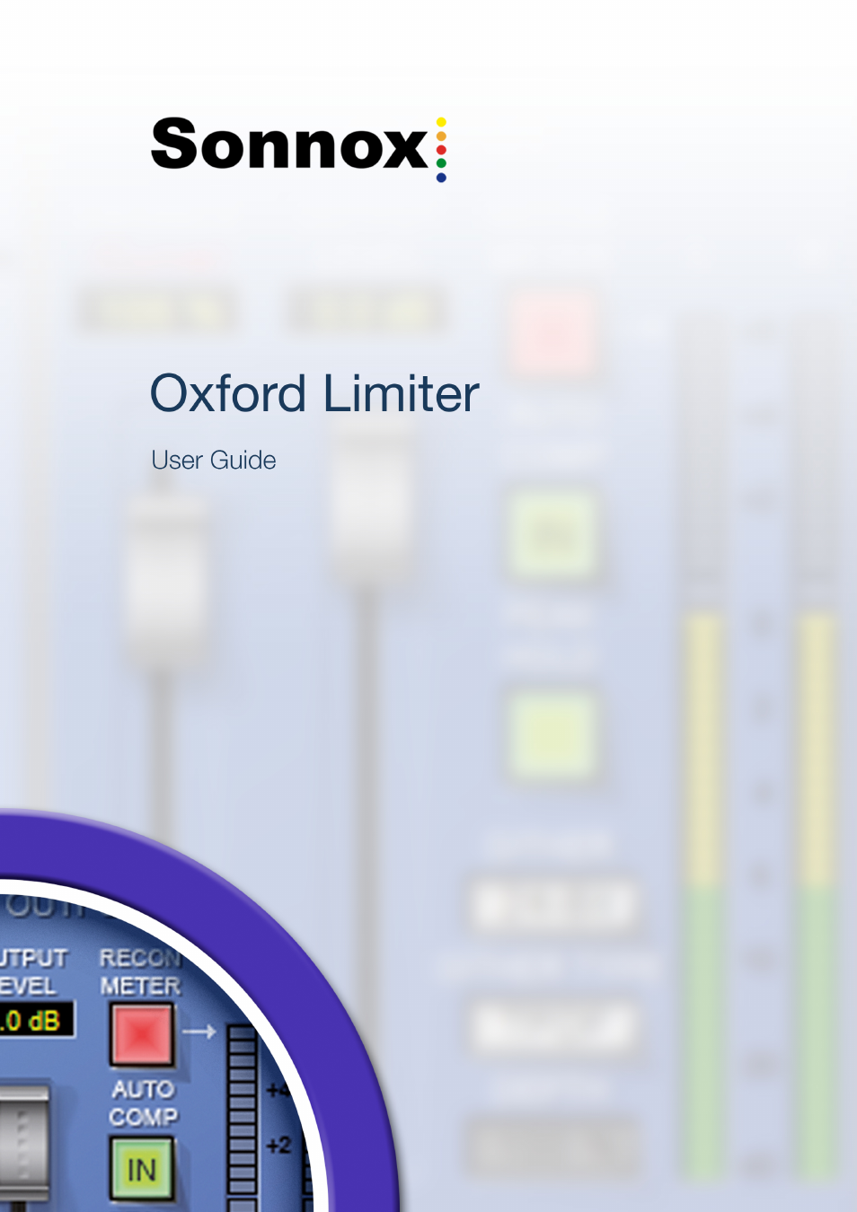 Sonnox Oxford Limiter User Manual 40 pages Original mode