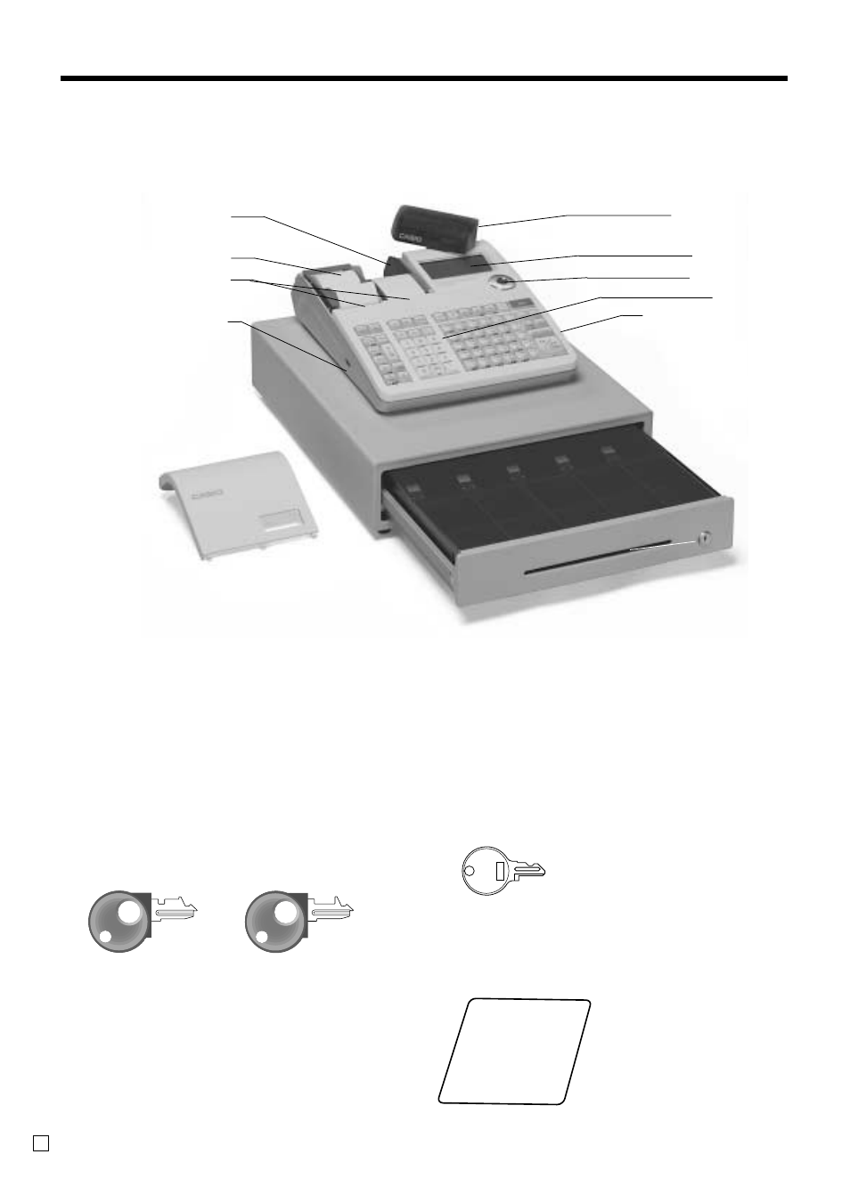 cash register parts