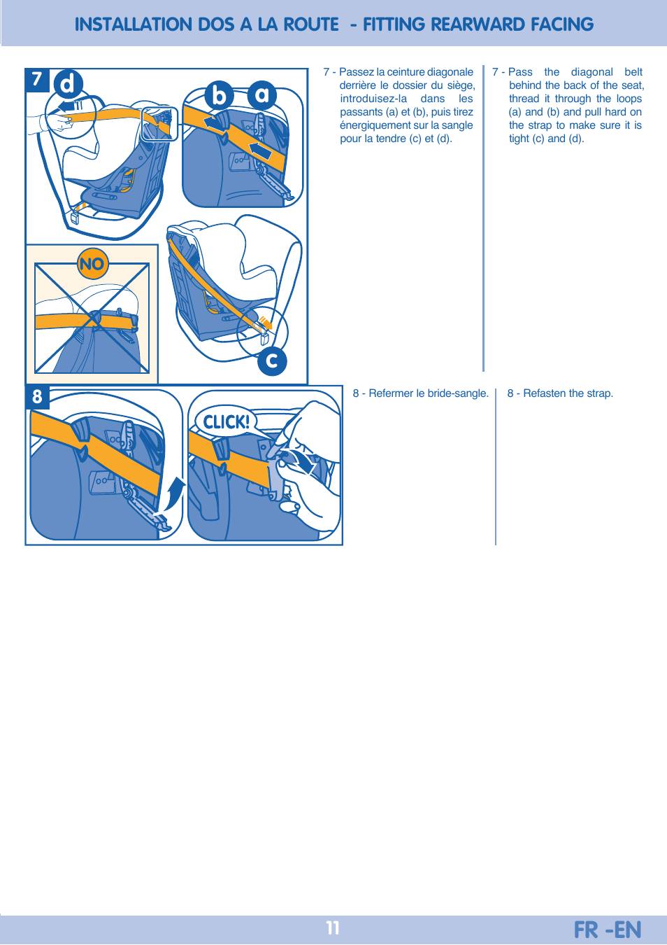 Ab C D Fr En Bebe Confort Iseos Neo User Manual Page 11 80 Original Mode