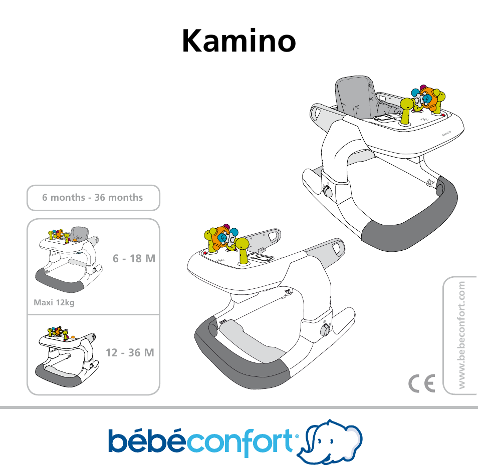 Bebe Confort Kamino User Manual 76 Pages