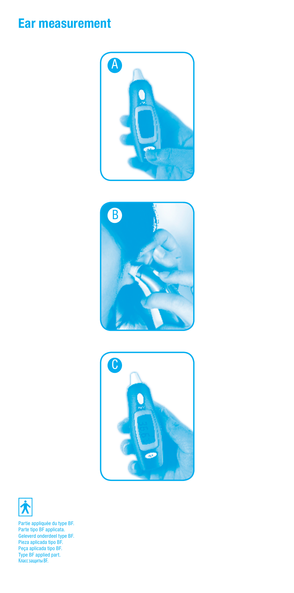 Ear Measurement A B C Bebe Confort Duo Thermometer User Manual Page 4 28