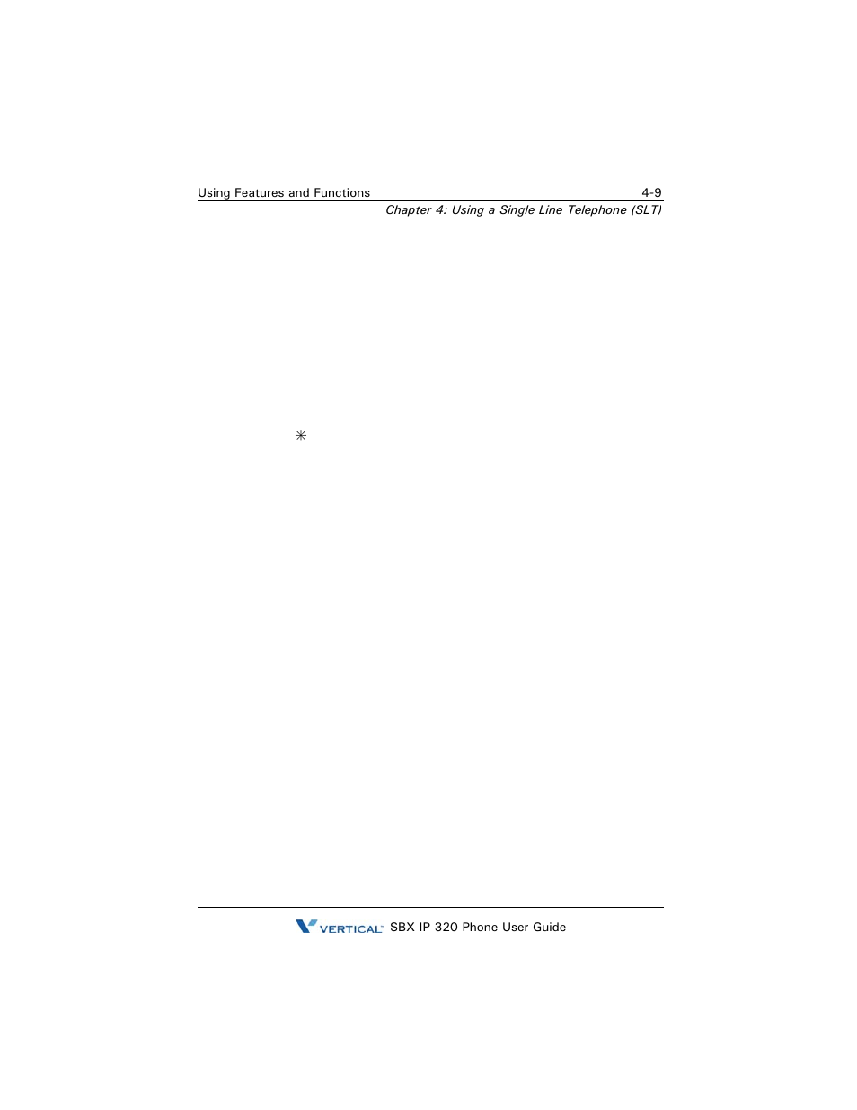 vertical sbx ip 320 user manual