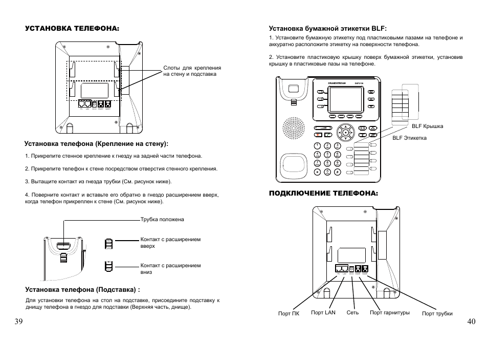 Схема подключения стационарного телефона