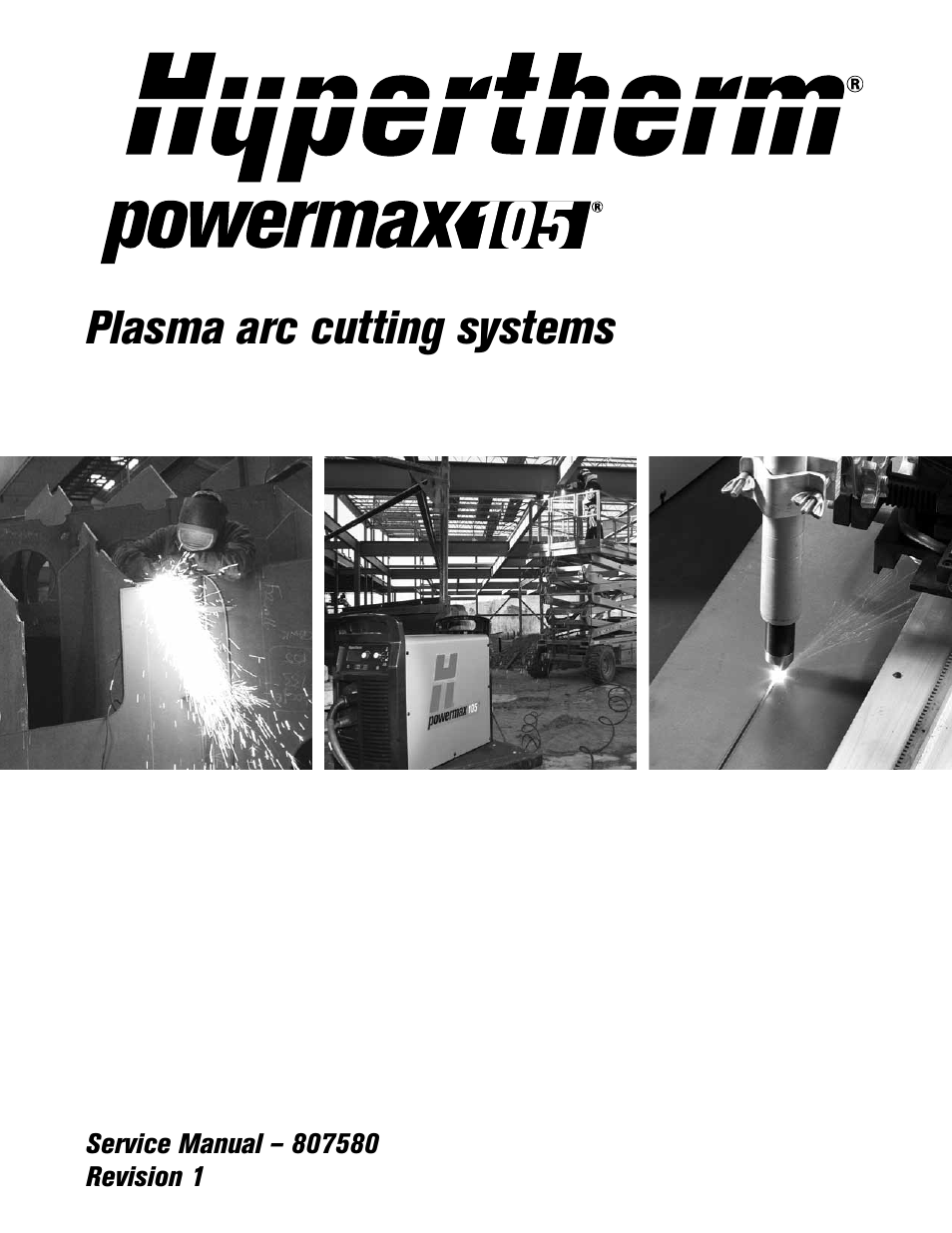Hypertherm Powermax105 Service Manual User Manual 343 Pages Also For Powermax105 Operator Manual