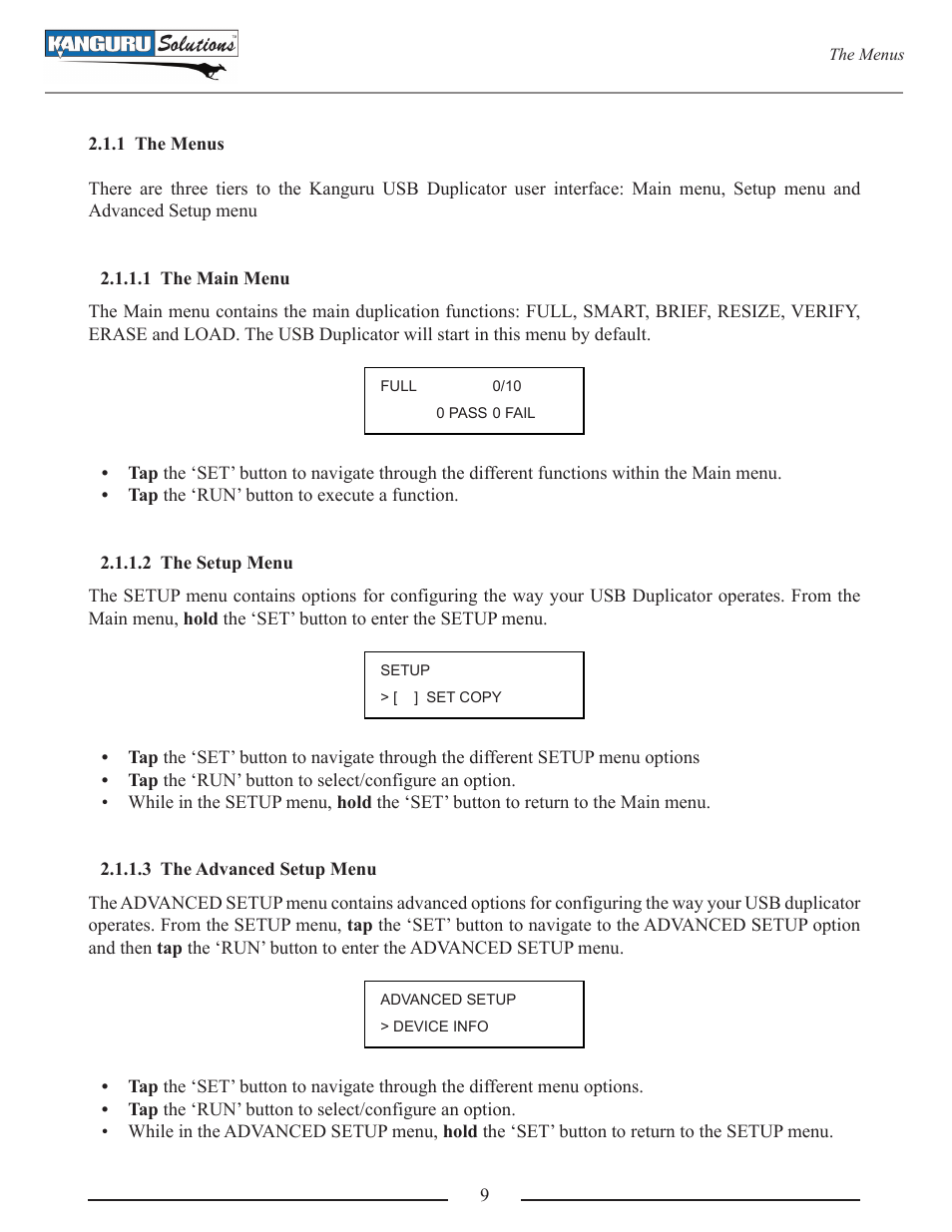 Kanguru U2D User Manual | Page 11 / 40