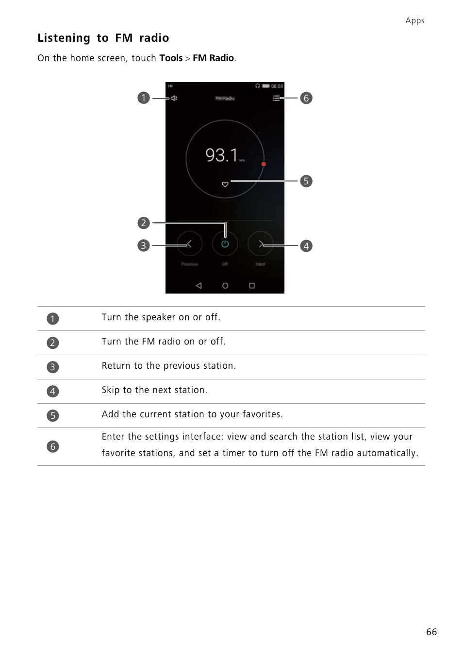 Negende venster Echt Listening to fm radio | Huawei P8 Lite User Manual | Page 70 / 84