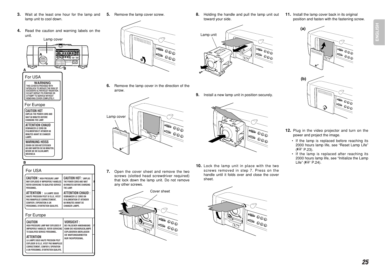 Marantz VP-12S4 User Manual | Page 31 / 37