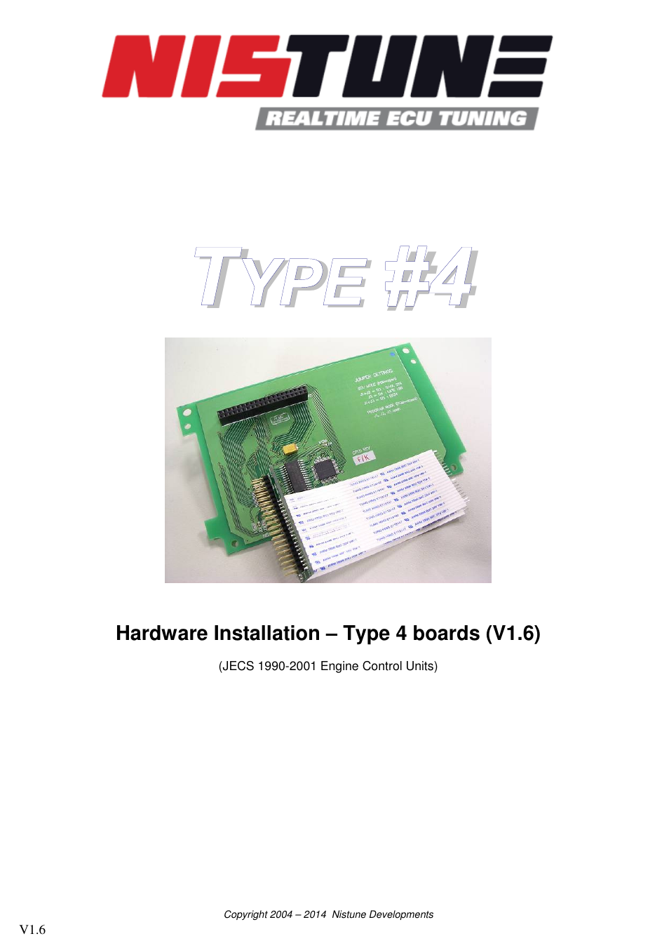 NIStune Type 4 User Manual | 21 pages