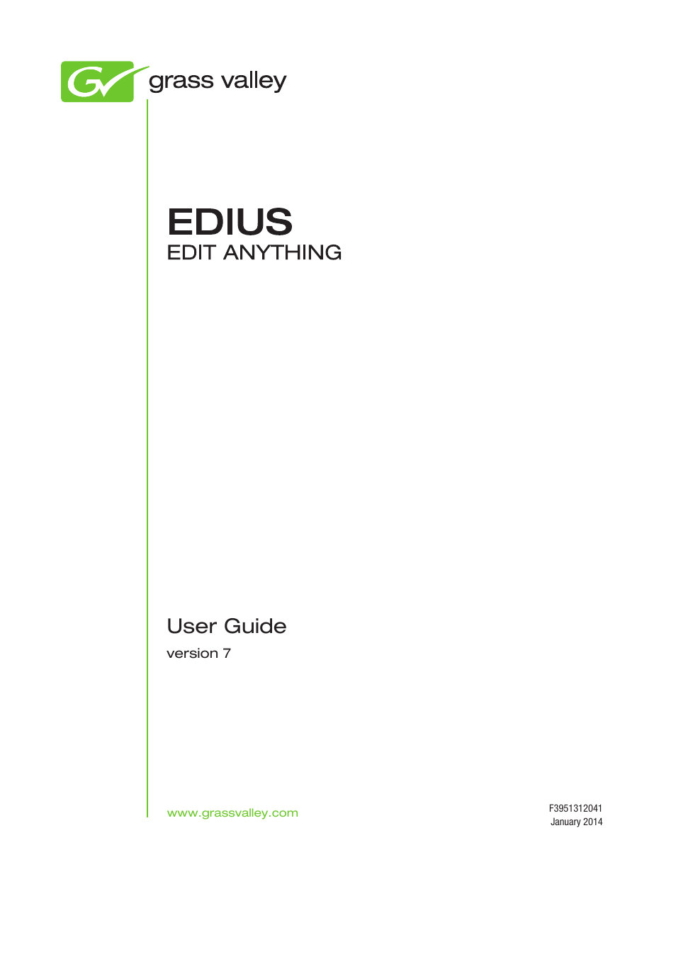 edius pro 8 setting work color