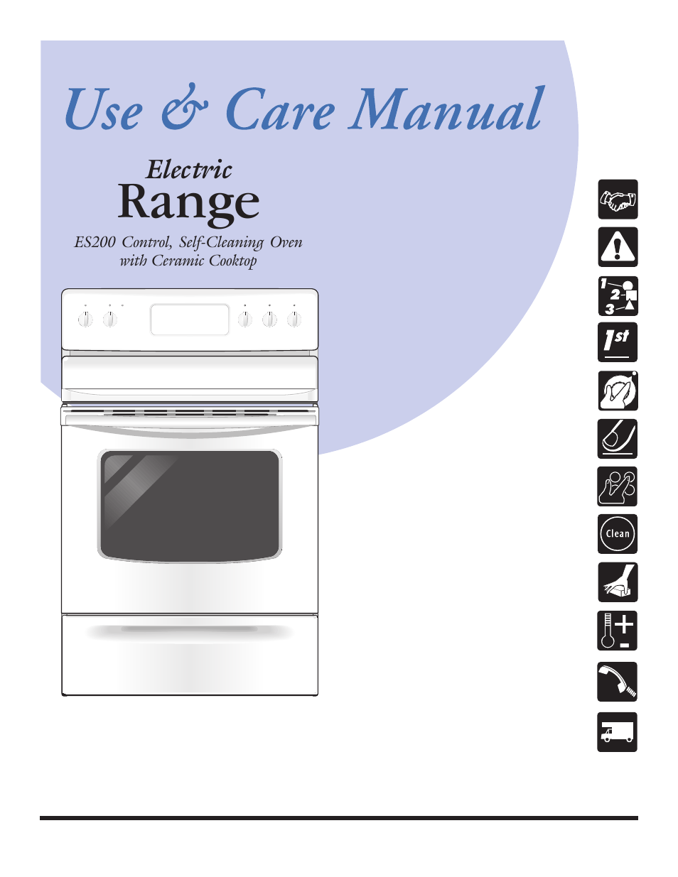 es200 electric range