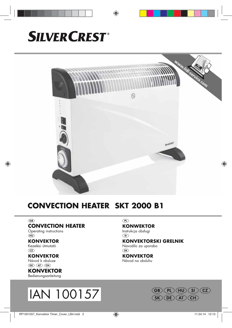 convector silvercrest
