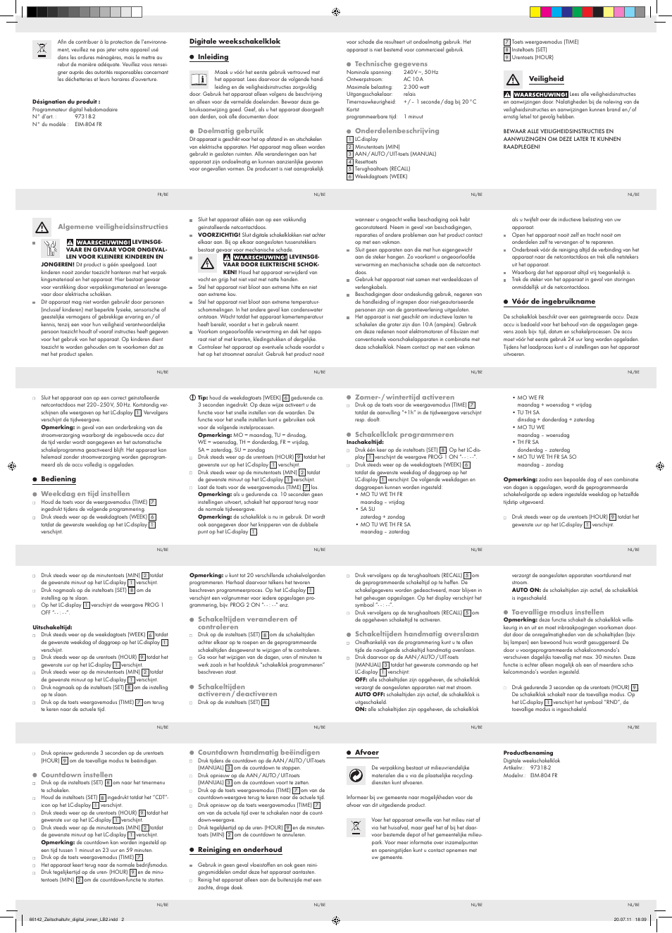 Silvercrest EIM-804 GR User Manual | Page 23 / 33 | Original mode