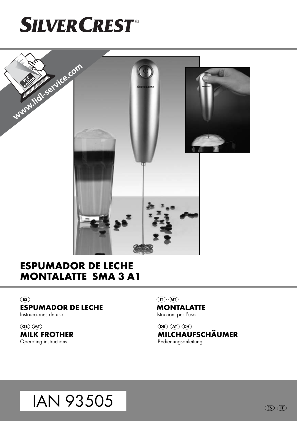 Silvercrest SMA 3 A1 User Manual | 28 pages | Also for: SMA 3 B1