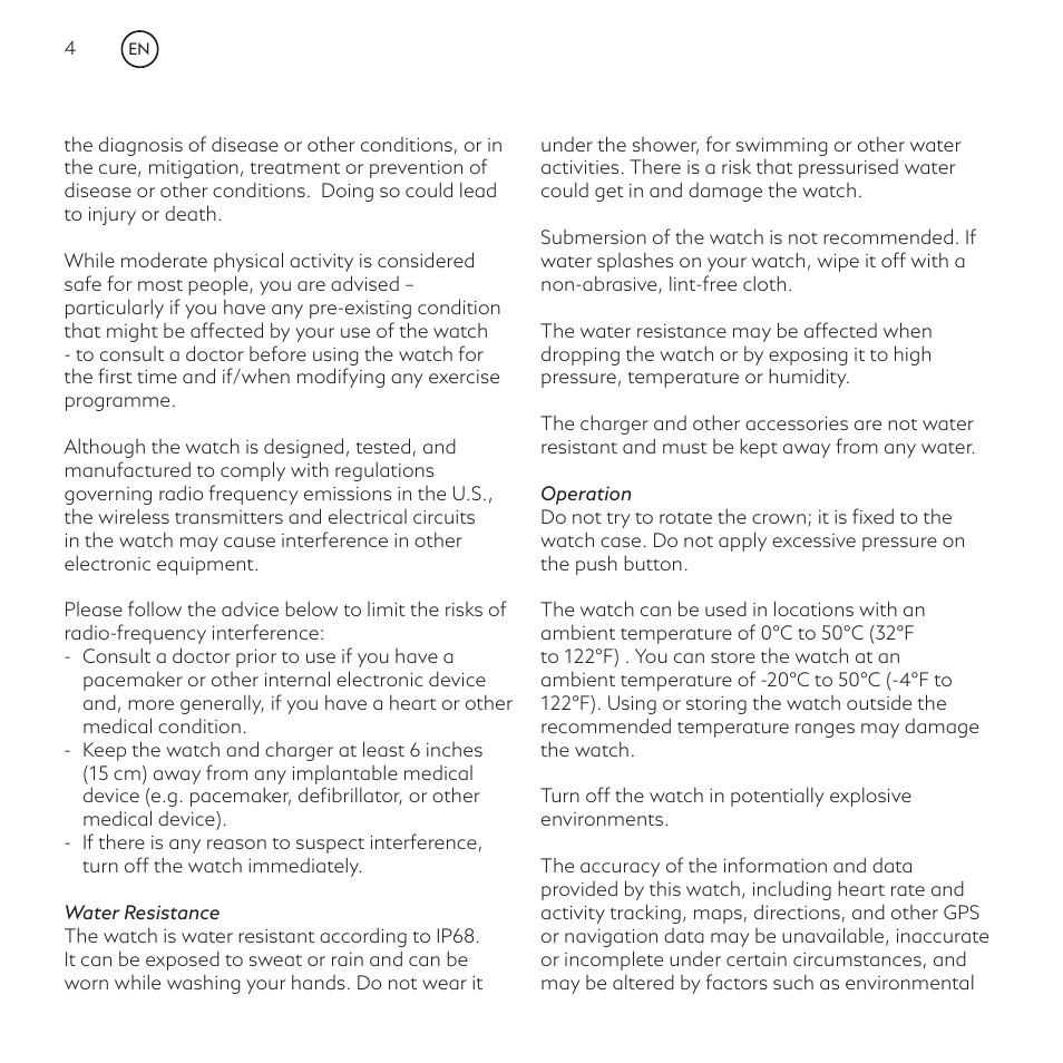 montblanc summit 2 user manual