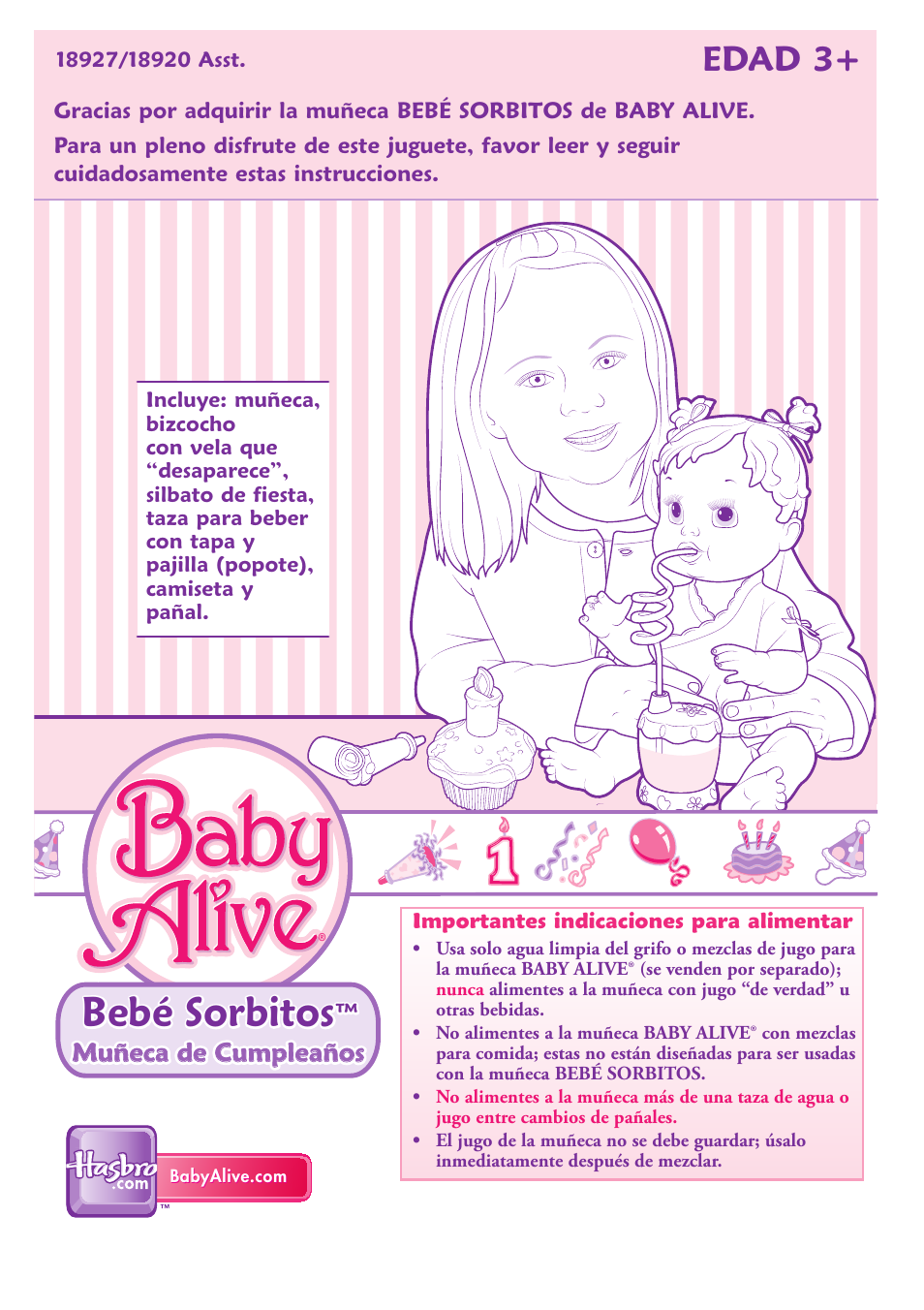 baby alive español