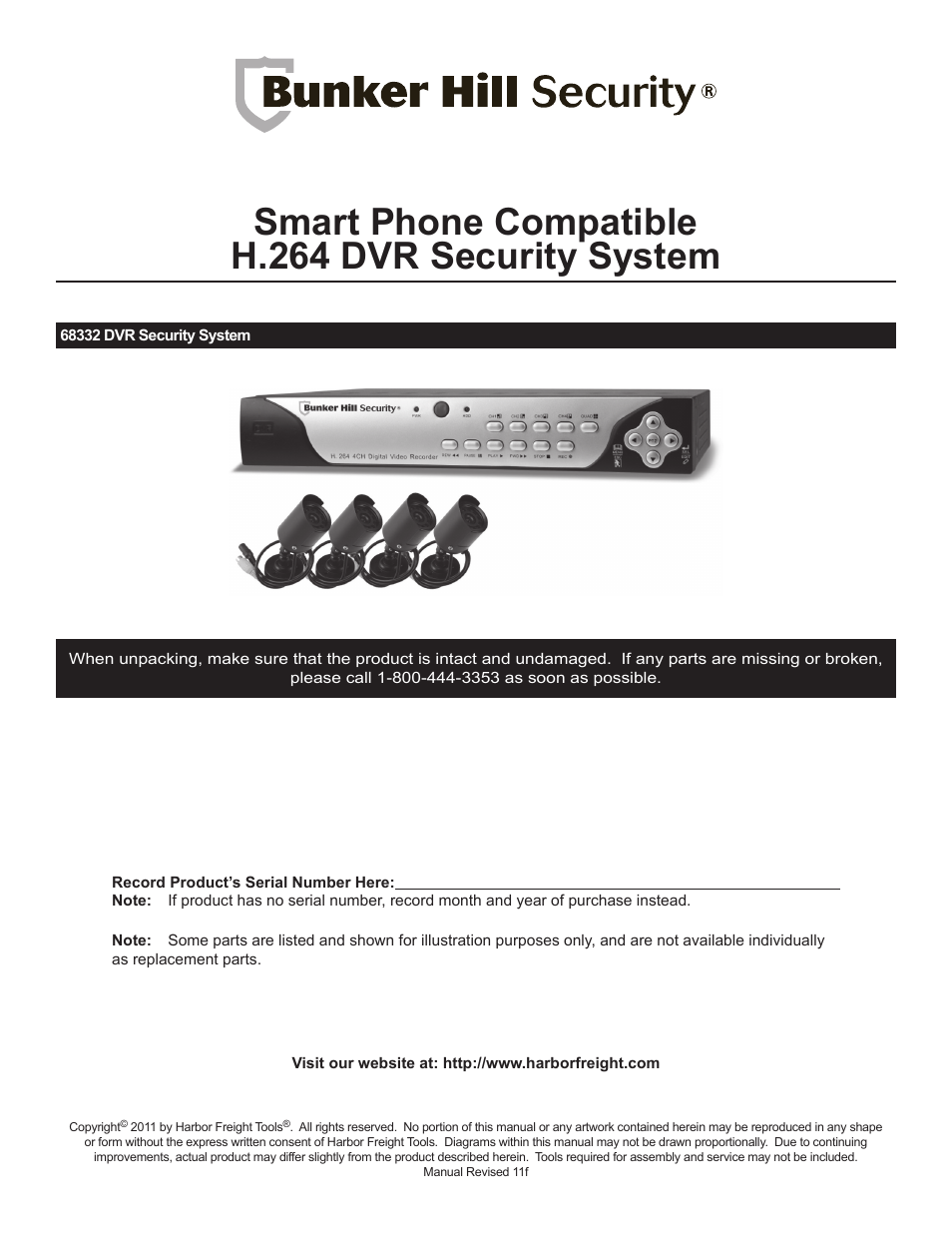 bunker hill security dvr troubleshooting