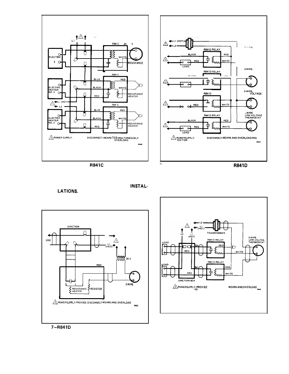 Honeywell R841C-E User Manual | Page 5 / 7 | Original mode
